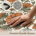 thumbnail image 6 of ODIKA Faded Garden Motif With Boho Distressed Scroll Accents Vintage Floral Refined for Playroom, Bedroom, Reading Nook, Pet Friendly & Kids Safe Play, 6 of 7