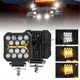 thumbnail image 2 of For 4 Inch Car Led Work Light Strobe Headlight For Truck Cars Suv, 2 of 5