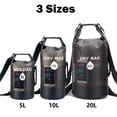 thumbnail image 5 of Dry Bag Waterproof for Women Men, 5L/10L/20L Roll Top Lightweight Dry Storage Bag Backpack with Phone Case for Travel Swimming Boating Kayaking Paddle Board Camping Beach Accessories, 5 of 6