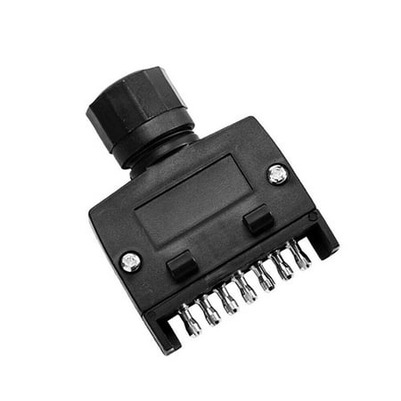 7 Pin Flat Male Plug Adaptor Connector Trailer Light Socket Adapter For Caravan Car Truck Canada 7 Pin Flat Male Plug Adaptor Connector, 7 Pin Trailer Wiring Diagram Semiconductor