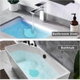 thumbnail image 7 of 2 pack Silicone Bathtub Stopper, 6" Extra Large Sink Plug, Universal Shower Drain Tub Stopper for Kitchen Sink Bathroom, 7 of 7