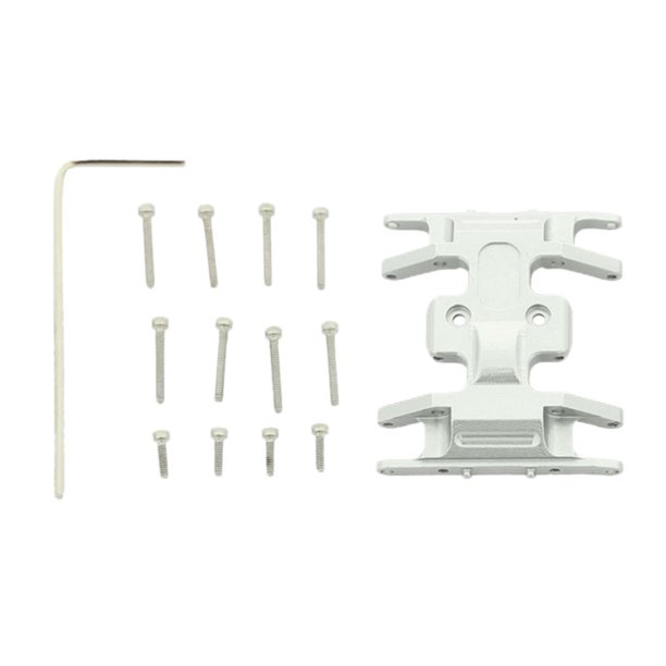 Caja de cambios central chasis montaje Base patín para Axial SCX24 Pta Zulema Base de montaje en chasis RC