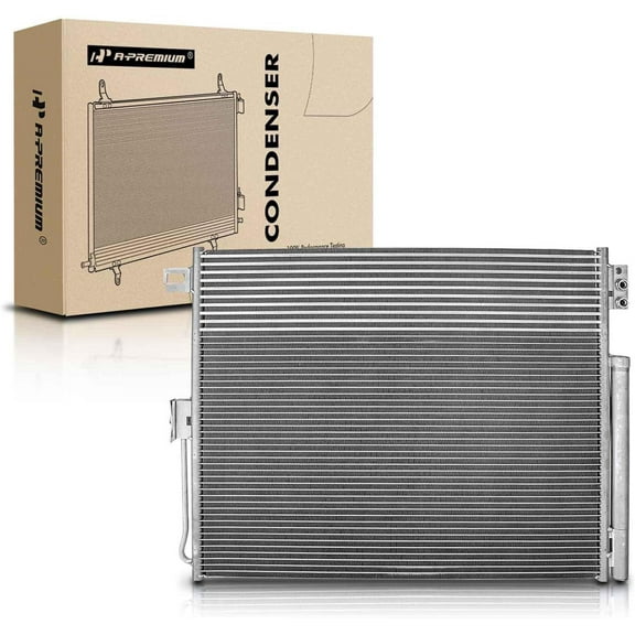 A-Premium Air Conditioning A/C Condenser Compatible with Jeep Grand Cherokee 2011-2021 & Dodge Durango 2011-2021, Replace# 3893, 55038003AE