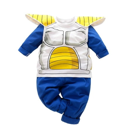 

Baby Clothes Newborn Jumpsuits Baby Lovely Long Sleeve Cartoon Clothes Set Tops + Pants
