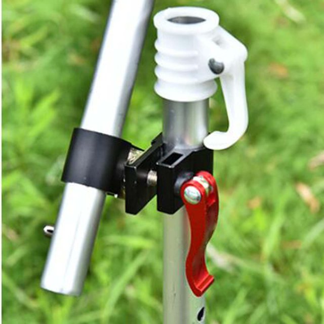 Soporte de para silla de pesca, soporte de ajustable para silla, abrazadera fija para playa negro Sharpla Puesto de pesca