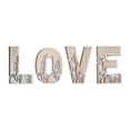 thumbnail image 1 of Estatua con letras en inglés, obra de arte, escultura, decoración del hogar, artesanía, adorno de mesa novedoso Adorno de AMOR, 1 of 8
