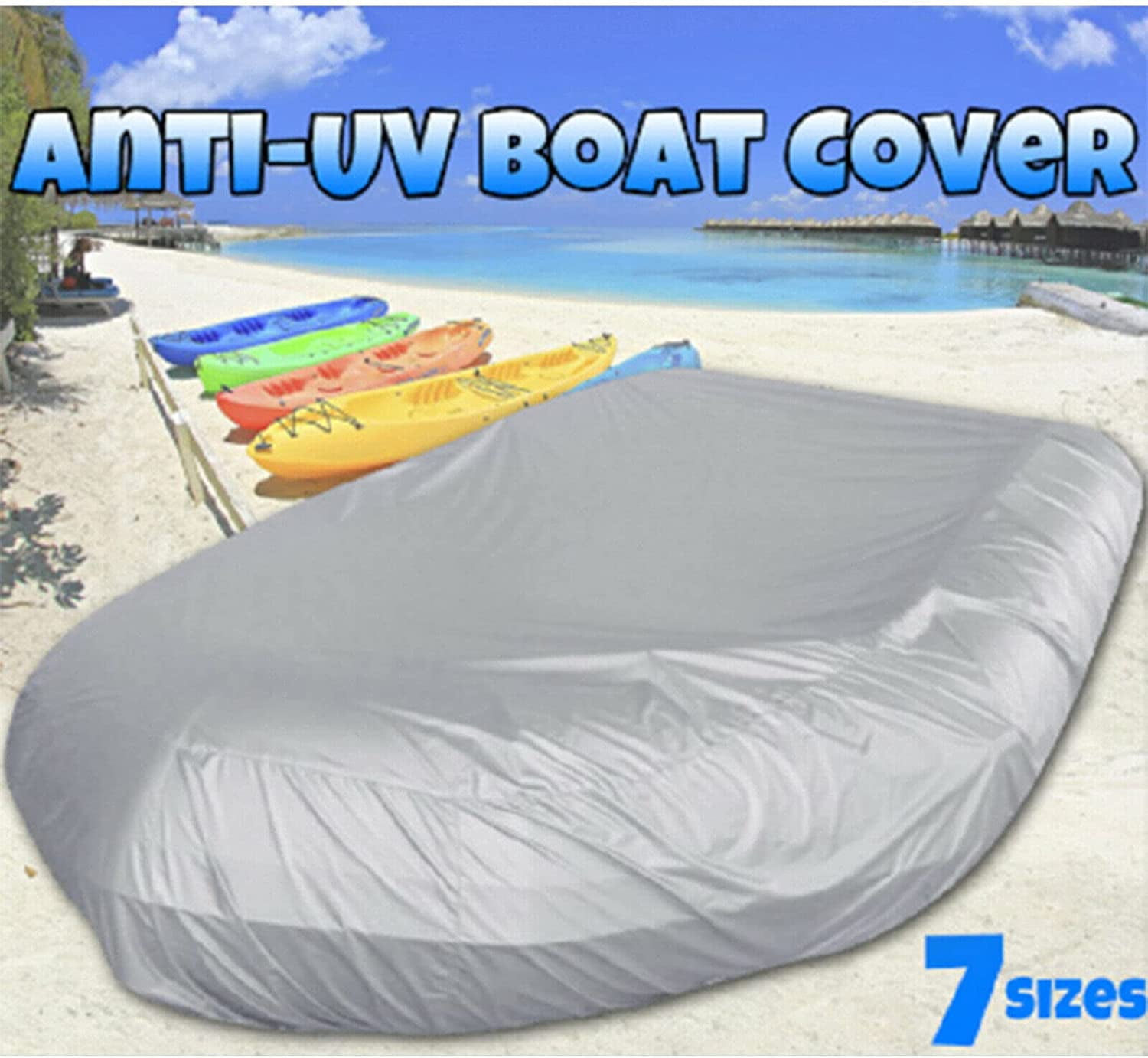 Miumaeov Inflatable Boat Cover HeavyDuty Waterproof and UVResistant