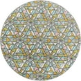thumbnail image 2 of Unique Loom Whimsy Kids Collection Area Rug - Vivid (7' 10" Round Multi/Ivory), 2 of 9