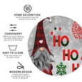 thumbnail image 3 of Yiaed Cute Santa Print Leather Coasters for Drinks - Cup Coasters Coffee Table Kitchen Table Bar, Home & Office Gifts Handmade Drink Coasters-Round Shape, 3 of 6