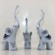 thumbnail image 5 of Estatua de , figuras de resina, esculturas artesanales, adorno de decoración del hogar , 3 gris, Medio, 5 of 9