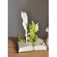 thumbnail image 2 of Top Collection Enchanted Story Fairy Garden Dragon Writing Outdoor Statue, 2 of 2