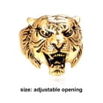 thumbnail image 5 of Domineering Tiger Head Adjustable Opening Men's Jewellery Lot P6, 5 of 5