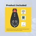 thumbnail image 3 of Key Fob Keys4Less Replacement for Chrysler Town & Country 2009 FCC IYZ-C01C IYZC01C Part Number 56046713 56046713AG Pack of 2, 3 of 8
