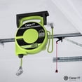 thumbnail image 6 of GearIT Retractable Extension Cord Reel (40ft) 12/3 AWG Gauge SJTW,3 Outlets, LED Power Indicator, 14-Amps Circuit Breaker, 180 Degrees, UL Listed for Garage Ceiling Mount Workshop, Power Tool 40 feet, 6 of 7