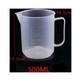 thumbnail image 3 of Plastic Graduated Beakers with Handles, Measuring Beaker Plastic Measuring Cup, 3 of 10