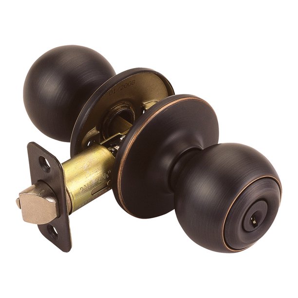 Design House Ball Oil Rubbed Bronze Keyed Entry Door Knob