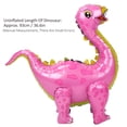 thumbnail image 5 of Giant Dinosaur Balloon Set Aluminum Foil 93cm Cute Animals Self Standing Dinosaur Balloon for Party Birthday Decorations Supplies Pink, 5 of 9