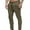 Army Green, variant on Tejiojio Men's and Big Men's Relaxed Fit Men's Spring And Autumn Hip-hop Design Sports Fitness Loose Trousers