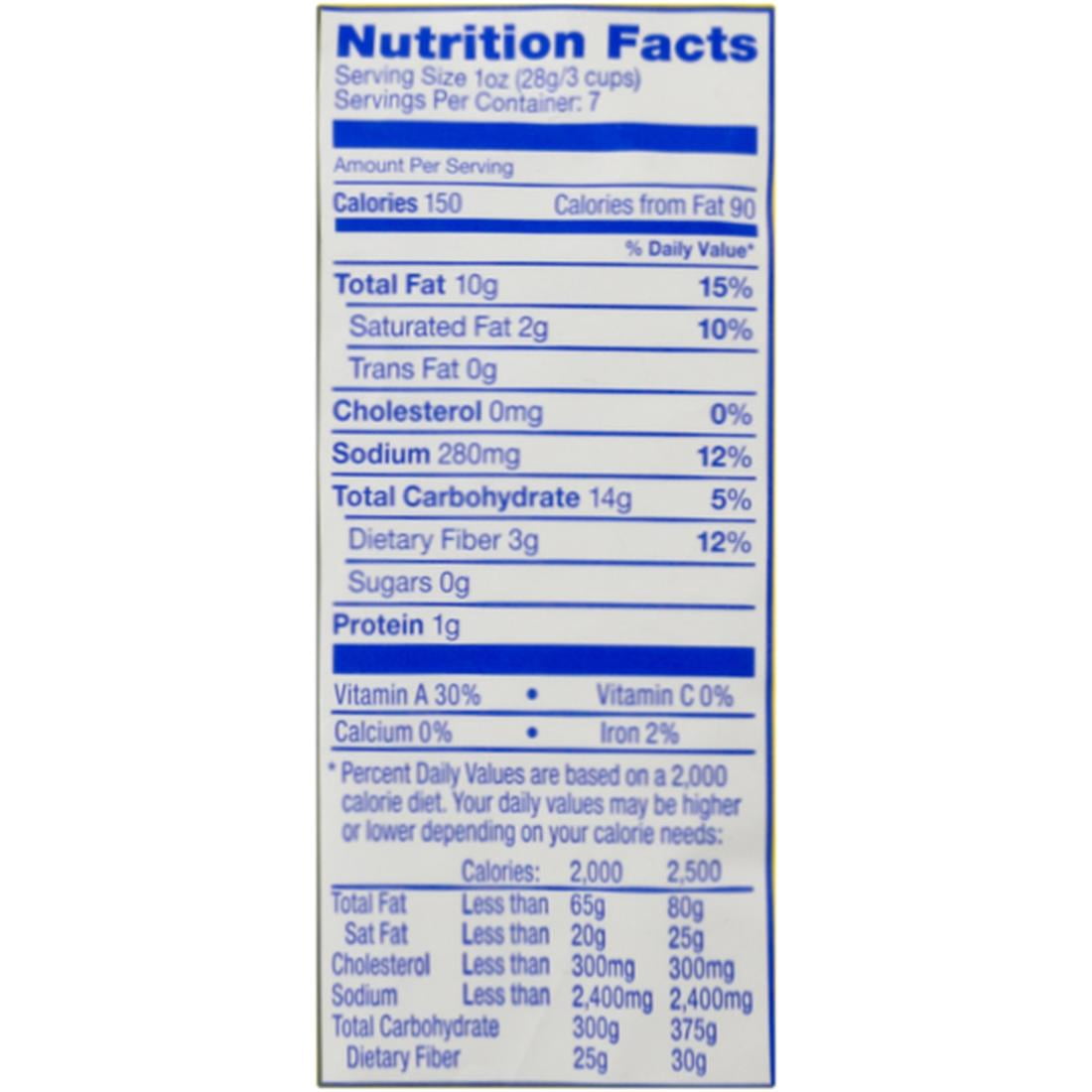 Wise Foods Air Popped Butter Popcorn 6 oz. Bag (6 Bags)