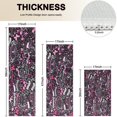 thumbnail image 4 of Pink Breast Cancer and Love Kitchen Rugs Sets Of 3,Kitchen Runner Rugs Non Skid Washable,Decorative Kitchen Floor Mats for Kitchen,Sink,Laundry,17"x30"+ 17"x47" + 17"x59", 4 of 6
