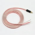 thumbnail image 5 of Replacement Repair Speaker Bare Wire Cable 5Ft with RCA Plug to Stripped Ends, 5 of 5