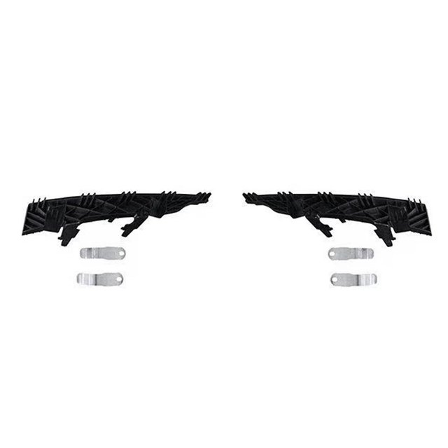 par de Kits de reparación de soporte de montaje de faros delanteros de coche Yashi 63115A4F767 63115A4F768 Negro