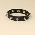 thumbnail image 3 of Pulsera con tachuelas Remaches Pulsera de cuero Remaches Brazalete para hombres Mujeres, 3 of 5