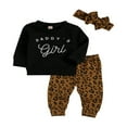 thumbnail image 1 of MesaSe Baby Boys 2PCS Pants Sets Long Sleeve  Neck Sweatshirt Tops Solid Color Pants Sets, 1 of 5