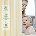 thumbnail image 5 of Inosoo Solid Beige PEVA Plastic Shower Curtain Liner, 72"x 72" Heavy Duty Waterproof Shower Liner for Bathroom, Mold and Mildew Resistant, 5 of 8