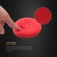 thumbnail image 4 of Almohadillas aplicadoras de espuma de cera SPTA, 10 unidades, para limpieza de coches, color rojo, 4 of 7
