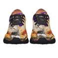 thumbnail image 5 of Happy Halloween With Beware Of The Schnauzer Dog Shoes Sneakers Black Size 11, 5 of 7