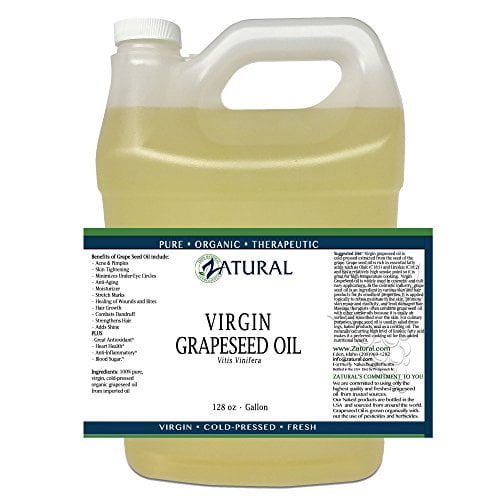 GrapeSeed OilCold Pressed, Virgin, Undiluted, 100 Pure Grape Seed Oil