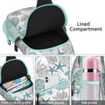 thumbnail image 2 of Seashells Crossbody Bag - Lightweight Nautical Shoulder Backpack for Outdoor Adventures - Durable & Comfortable Anti-Theft Travel Daypack for Commuting, 2 of 6