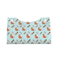 thumbnail image 4 of Lsque Rabbit Is Eating Carrots Printed Long Tissue Box Cover Holder, Facial Paper Organizer Dispenser,Triangle with Bottom Belt, PVC Leather Decorative Organizer, 4 of 9