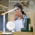 thumbnail image 3 of Modèle Privé Pliant avec Calendrier Horloge Lampe de table 5W10W Charge Sans Fil Lampe de table protection des Yeux Lampe de table LED, 3 of 6