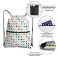 thumbnail image 3 of Naloa Colorful Geometric Drawstring Backpack String Bag Cinch Water Resistant for Gym Shopping Sport Yoga, 3 of 6