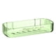 thumbnail image 2 of Estantes flotantes para baño y dormitorio | Estantes de pared para libros y artículos de tocador | Diseño moderno, transparente y ecológico | Hueco de drenaje para evitar la entrada de agua, 2 of 5