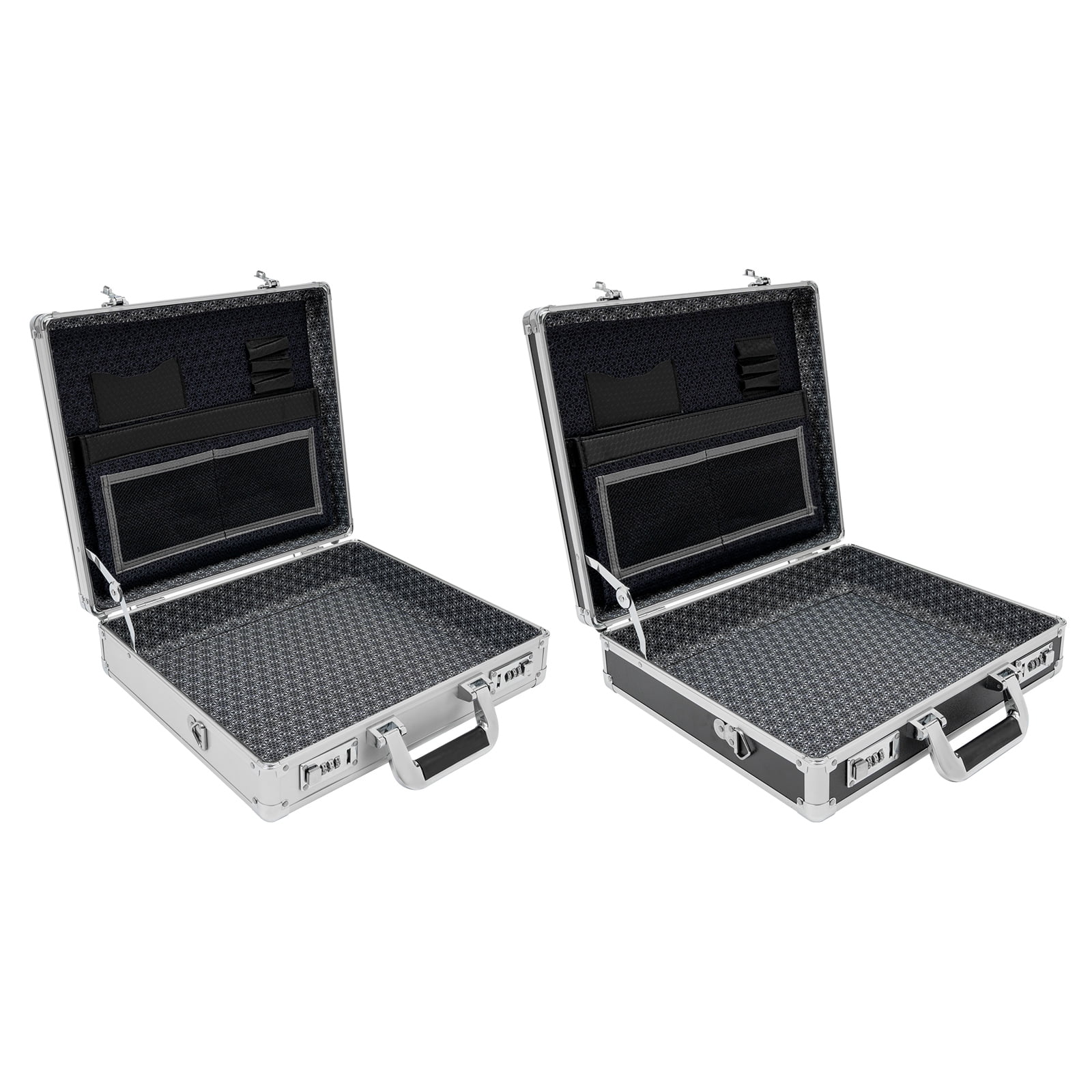 Dwellnix Executive Aluminium Hard Case Business Briefcase Attache Travel Case Work Bag