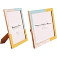 thumbnail image 2 of Handicrafts Home 8" X 10" Modern Photo Frame Set - Handmade, Table & Wall Mount, 2 Pack, 2 of 7