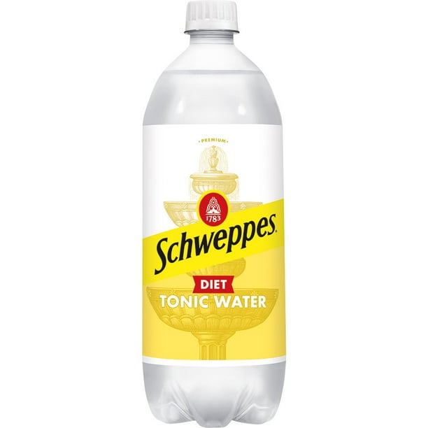 Diet Schweppes Tonic Water, 1 L bottle