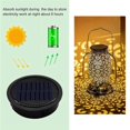 thumbnail image 3 of Paquete de 4 luces solares grandes NQ de repuesto para linternas colgantes exteriores, 3 of 5