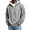 Grey, variant on Y2k Grunge Leopard Zip Up Hoodie for Men 2000s Emo Streetwear Jacket (Grey S)