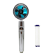 thumbnail image 5 of 1pc Shower Head, Water Saving Flow, 360 Degrees Rotating With Small Fan, ABS Rain High Pressure Spray Nozzle, Bathroom Accessories, 5 of 5