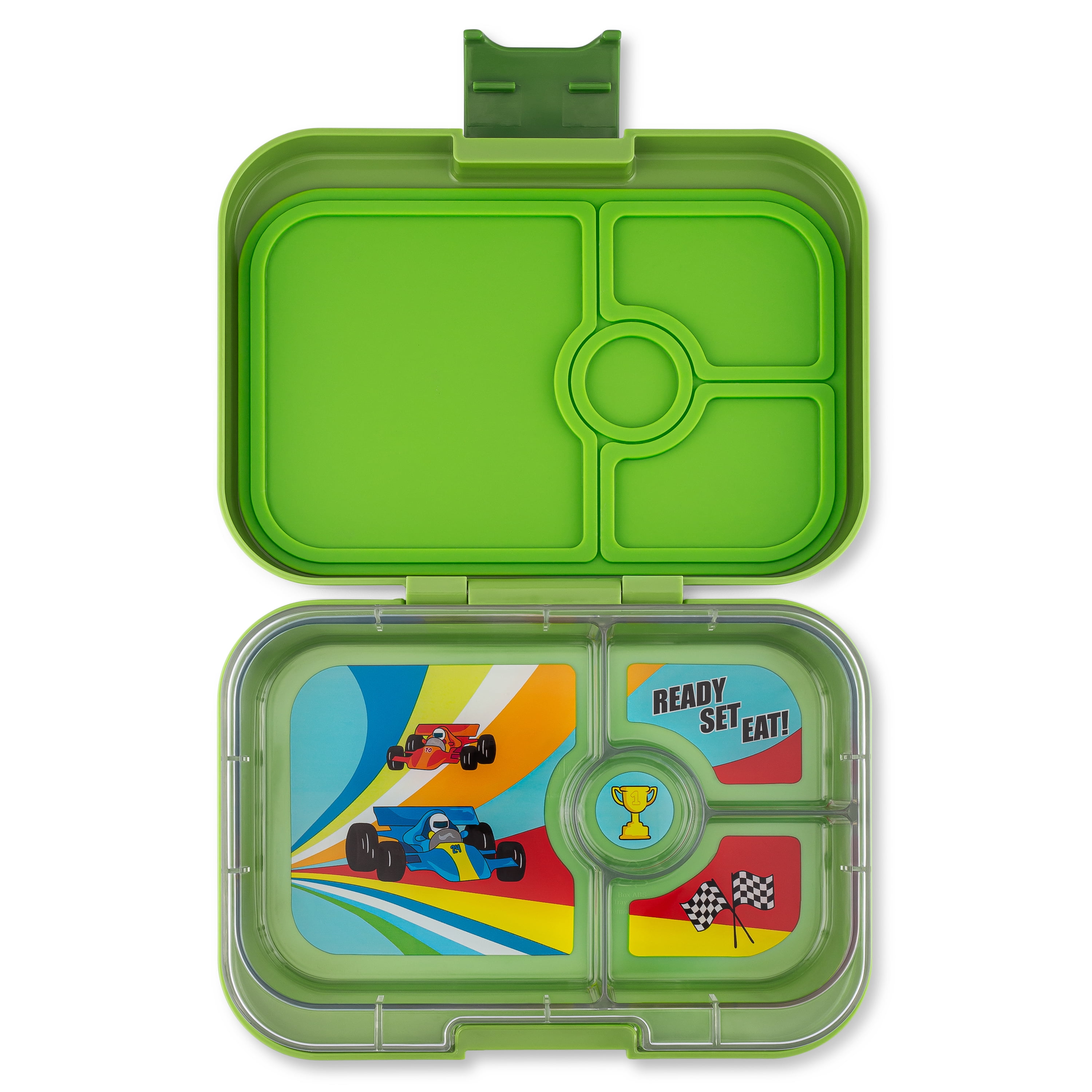 Yumbox Panino Leakproof Bento Lunch Box – Surf Blue Shark, 4