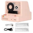 thumbnail image 1 of Lecteur de cassettes Bluetooth, haut-parleur stéréo portable rétro Bluetooth, compatible Bluetooth AUX et carte mémoire, rose, 1 of 4