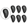 thumbnail image 1 of 6 piezas Golf Iron Head Covers 60 degree Cuñas bordadas Cierre resistente al agua Negro Cola Cubiertas de cabeza de hierro de golf, 1 of 8