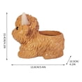 thumbnail image 3 of HuiXinOu Highland Cow Planter, Simulated Animal Design, Cute Flower Pot for Succulents, Small Plants, Home, Garden, Desk Decoration, 3 of 5