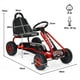 thumbnail image 3 of Go kart de Pedales Costway para Niños con 4 Ruedas Antideslizantes Asiento Envolvente y Freno de Mano Rojo 92 x 50 x 53 cm, 3 of 10