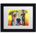 thumbnail image 1 of Trademark Fine Art 'Dogs Have A Way' Canvas Art by Dean Russo, White Matte, Black Frame, 1 of 4