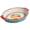 thumbnail image 4 of The Pioneer Woman Fiona Floral 2-Piece Ceramic Oval Bakeing Dish, 4 of 5